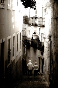 Les rues de Lisbonne