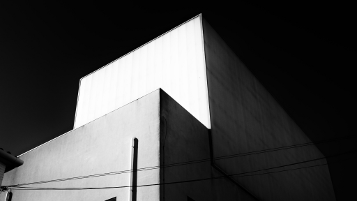 Photo minimaliste Noir et Blanc