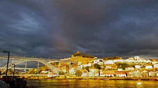 Porto - Arrivée de l'orage